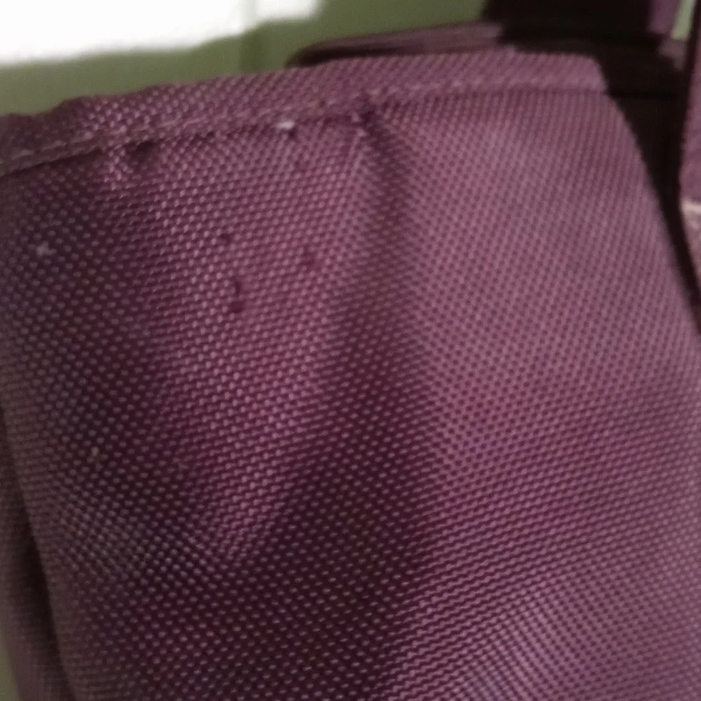 Women's Pottery Barn Kids chocolate brown zip top diaper tote 20